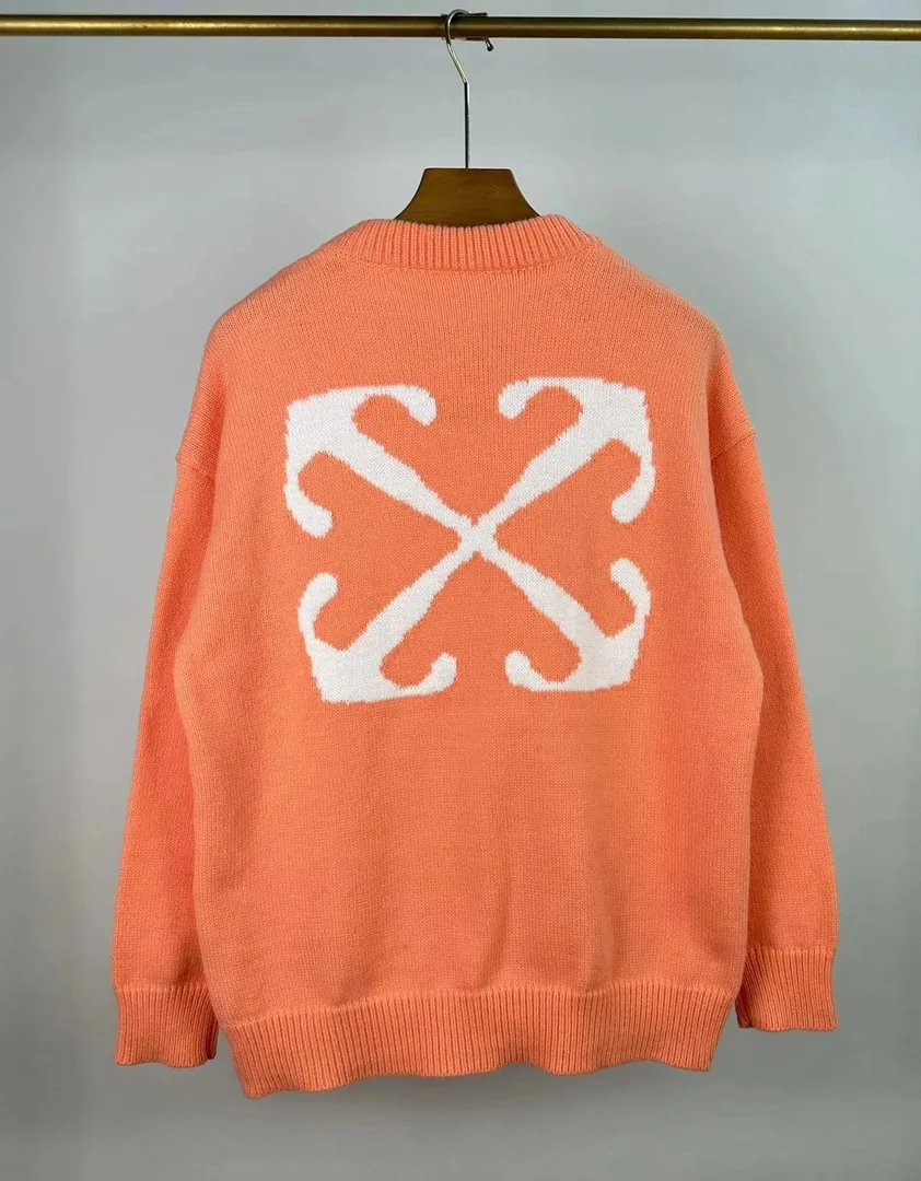 Letter Logo Crewneck Pullover Sweater — Zdjęcie 10
