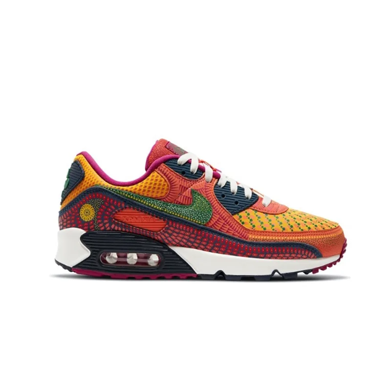 Nike Air Max 90 Lace-Up Running Shoes — Photo 14