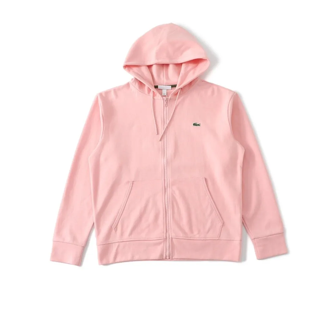 Embroidered Fleece Zip Jacket — QC
