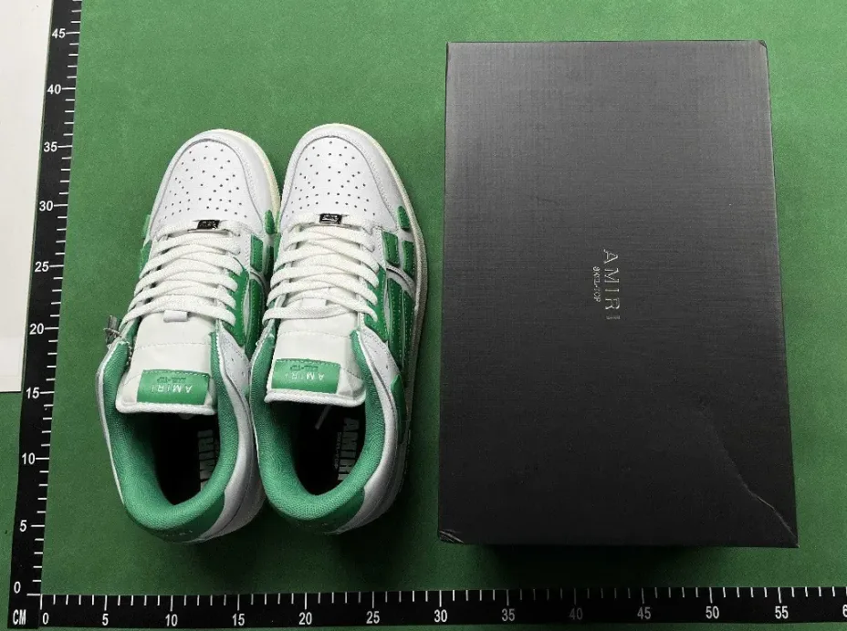Amiri Skel-Top Low Skeleton Sneakers — Photo 15