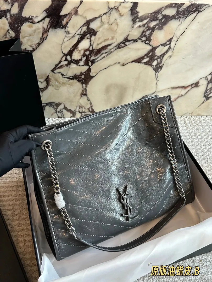 Saint Laurent Niki Shopping Tote Bag — QC