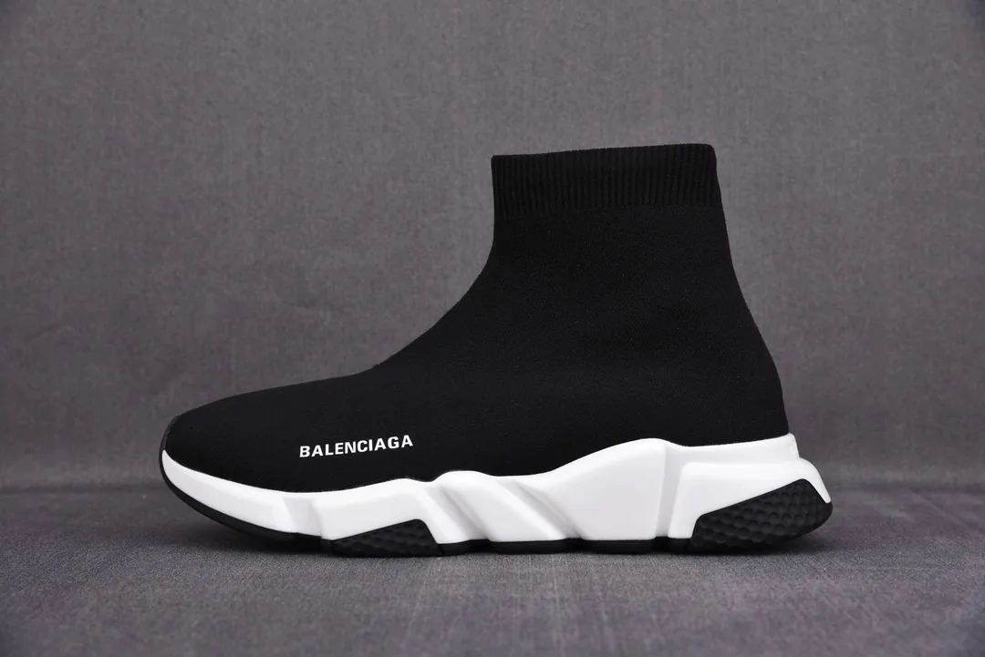 Balenciaga Speed Trainer Runner Black Sock Shoes