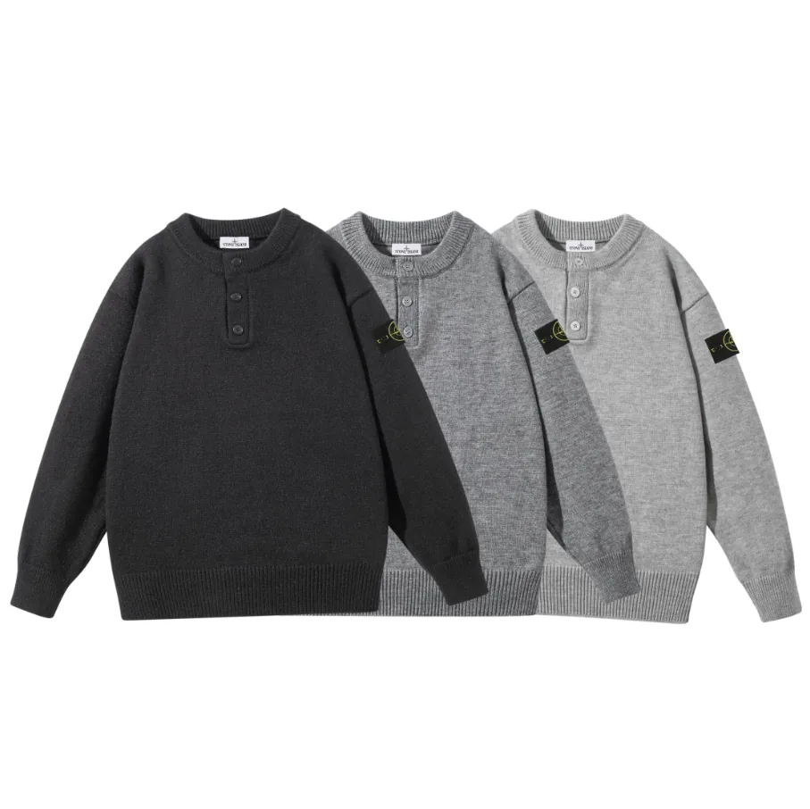 Button Knit Sweater