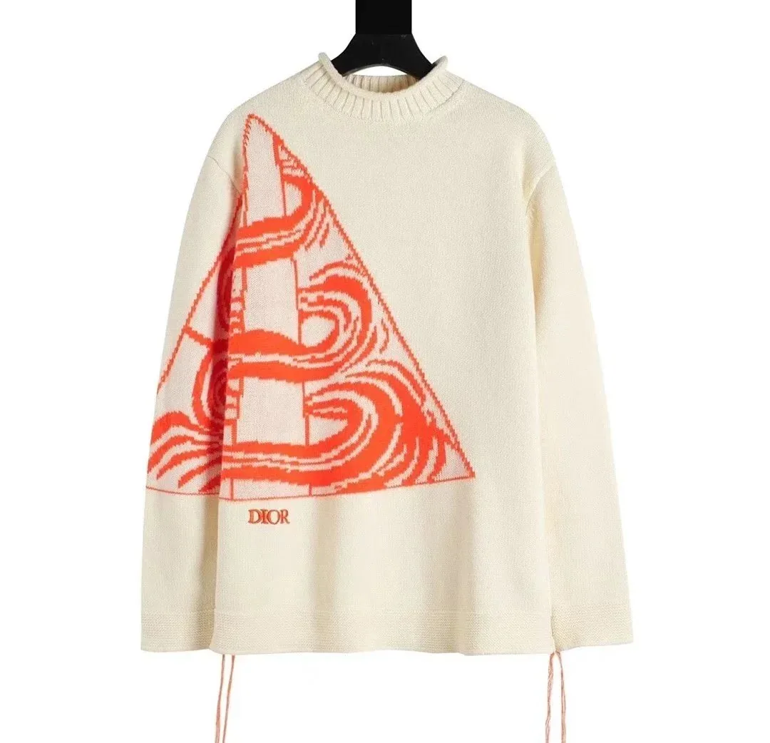 Letter Loose Sweater — Photo 5