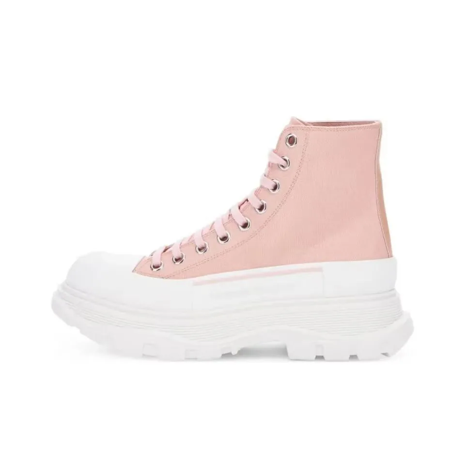 Alexander McQueen Tread Slick Platform Canvas Sneaker Collection — QC