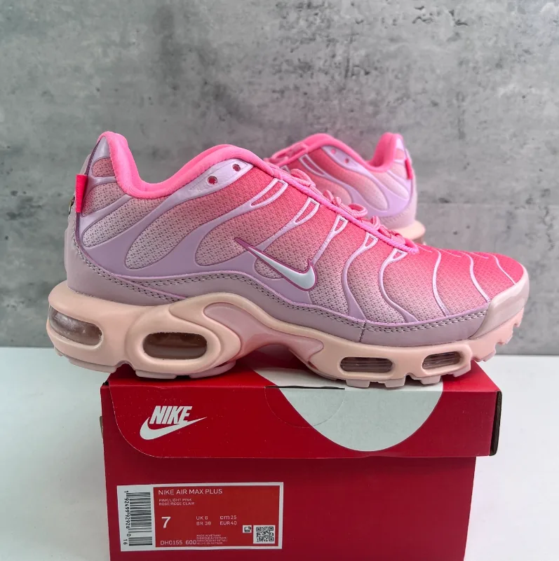 Nike Air Max Plus (TN) White Running Shoes — QC