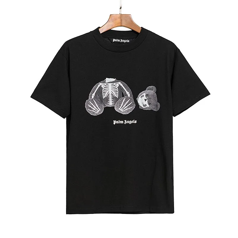 Palm Angels Brown Broken Bear T-Shirt — photo 2