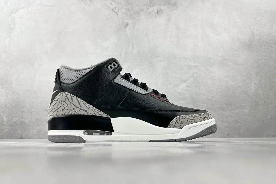 Air Jordan 3 Black Cement — photo 2
