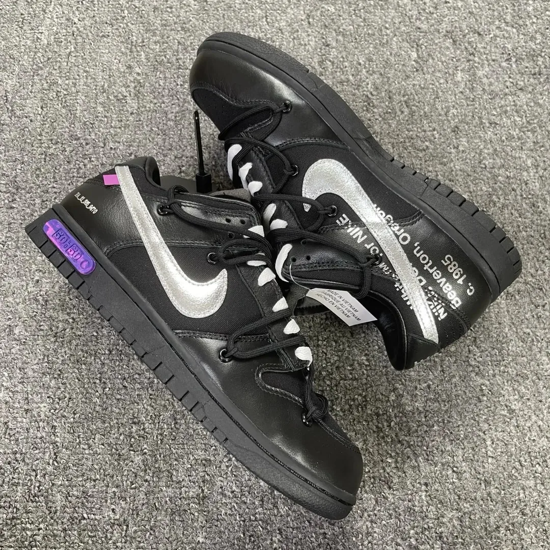 Nike Dunk Low Black Pink Purple The 50 — Photo 9