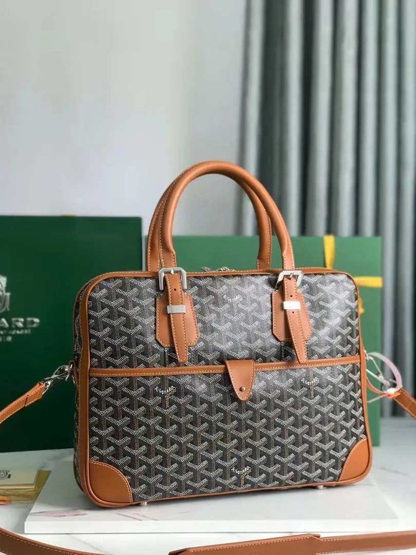 Goyard Leather Tote Bag — QC