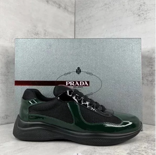 Prada America's Cup Beige Sneakers — Photo 8
