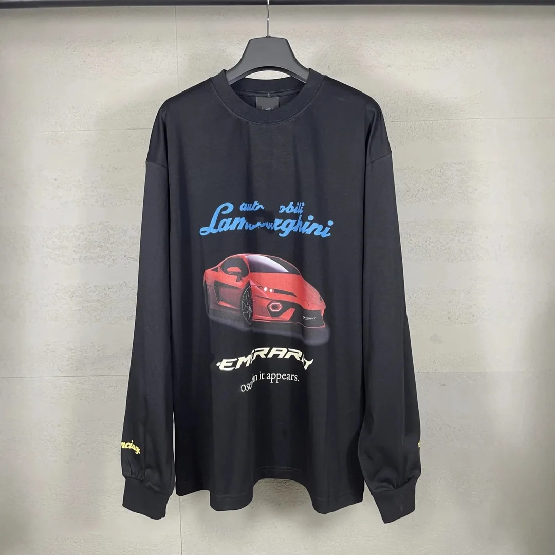 Balenciaga Cotton Long-Sleeve Tee — QC