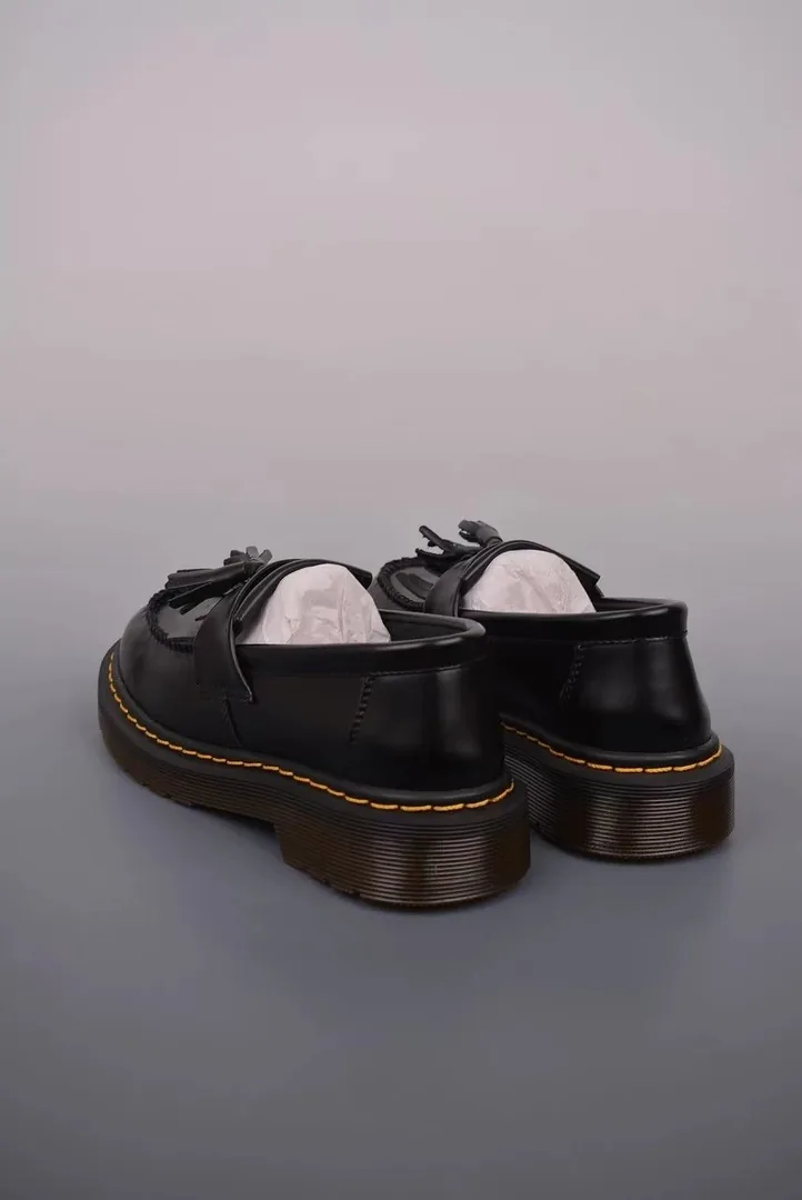 Dr. Martens Adrian Dr. Black Tassel Loafers — Photo 2