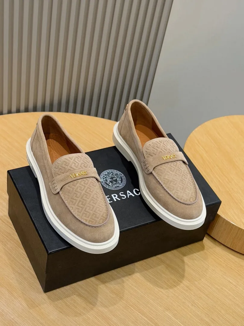 Versace Leather Loafers — photo 4