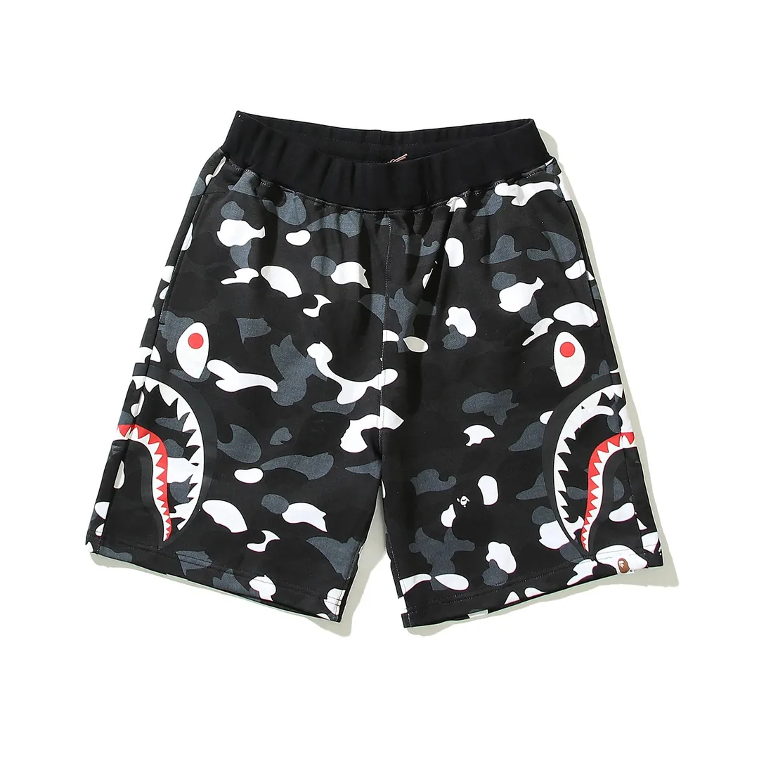 Shark Camo Glow Cotton Shorts — Photo 4