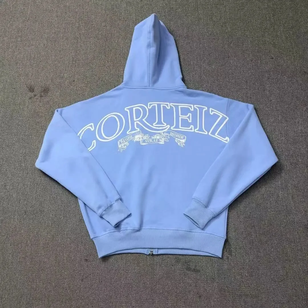 Printed Zip Hoodie Sweatpants Set — photo 2
