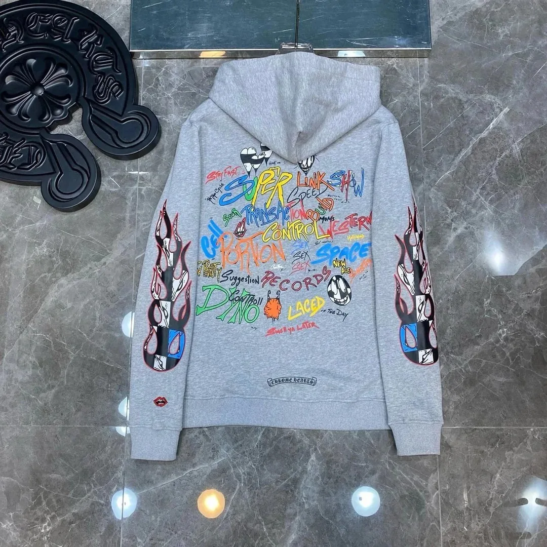 Horseshoe Sanskrit Letter Sweatshirt — Photo 15