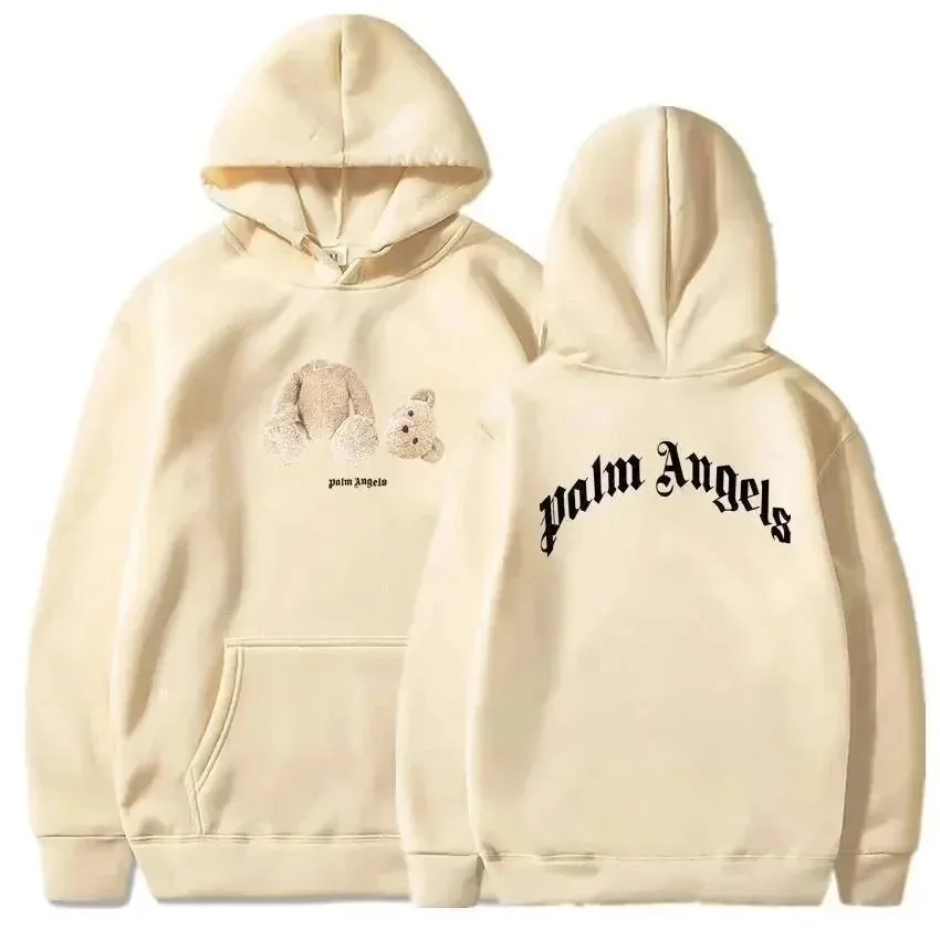 Broken Bear Cotton Hooded Hoodie — Photo 10