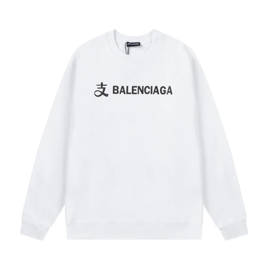 Balenciaga Logo Crewneck Sweatshirt Collection — Photo 4