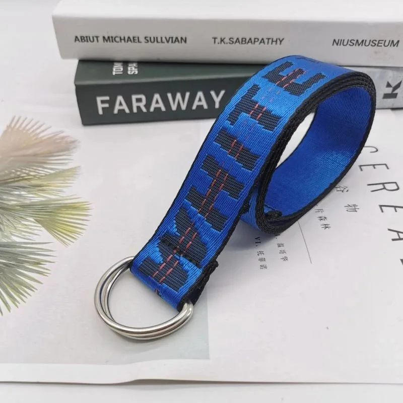 Off-White Double Ring Canvas Belt — Photo 7