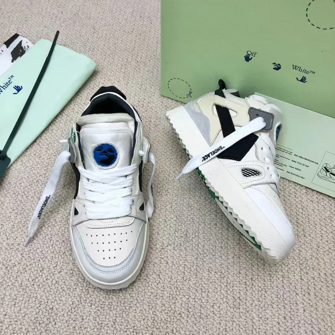 Off-White Odsy-1000 Full-Grain Leather Sneakers — photo 12