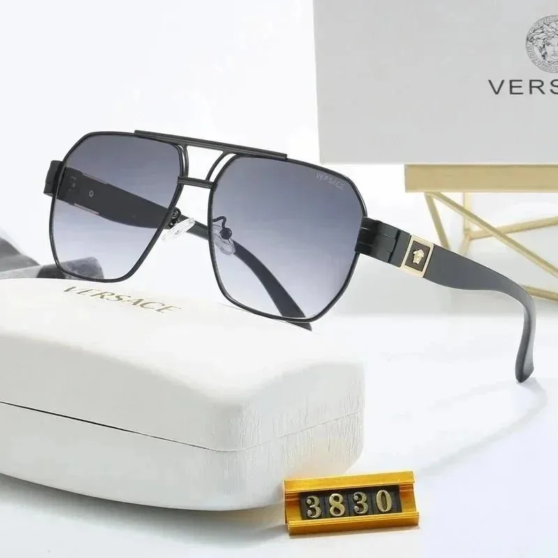 Versace Medusa Aviator Sunglasses
