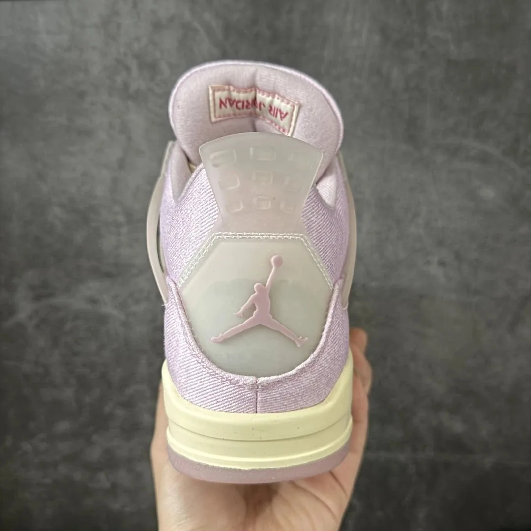 Air Jordan 4 Denim Iced Carmine — photo 2