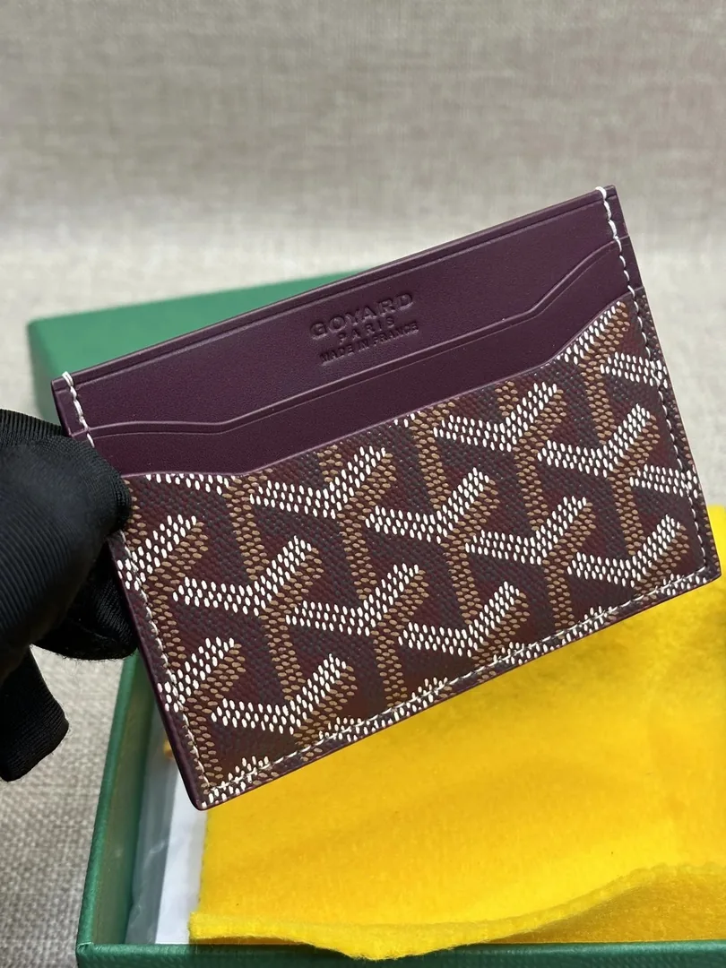 Goyard Leather Card Holder — Photo 2