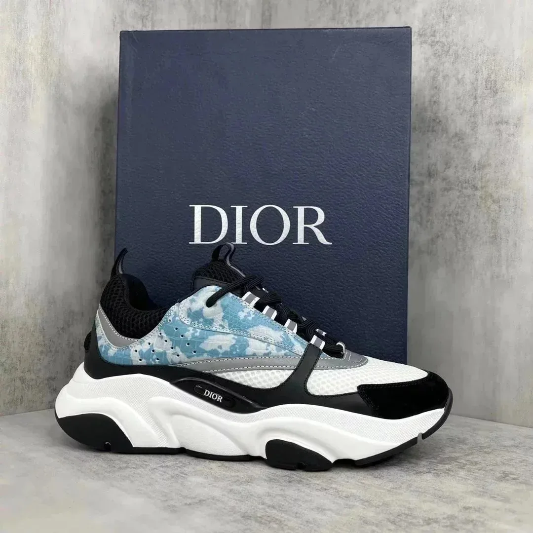 Dior B22 Navy Trainers — QC