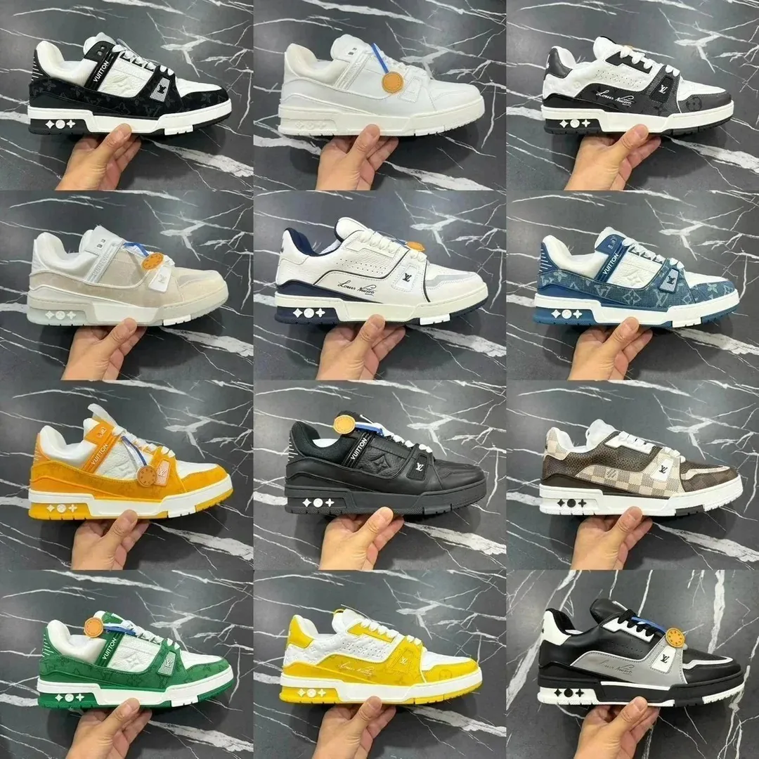 Louis Vuitton LV Trainer White Custom Trainers