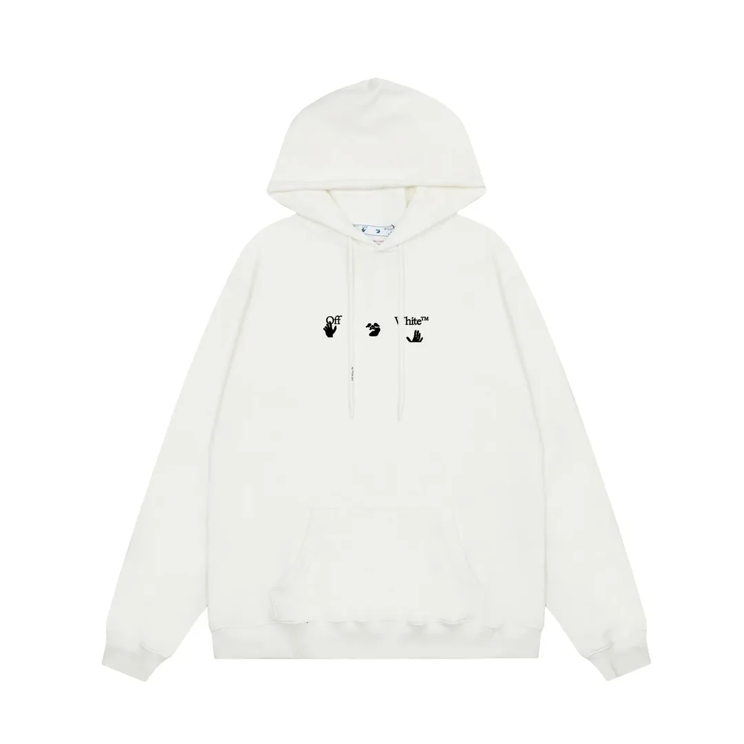 Off-White Hooded Sweatshirt — photo 4
