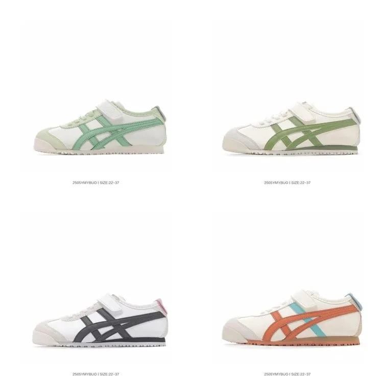 Onitsuka Tiger Mexico 66 Grey Kids Low-Top Runners — photo 2
