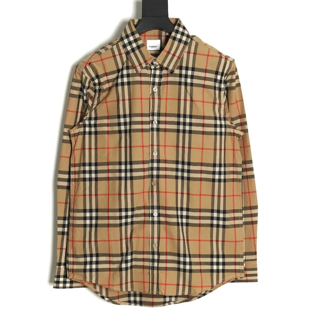 Embroidered Poplin Cotton Long-Sleeve Shirt — Photo 5