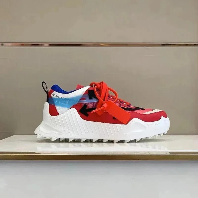 Off-White Odsy-1000 Color-Block Platform Low-Top Dad Shoes — Photo 10
