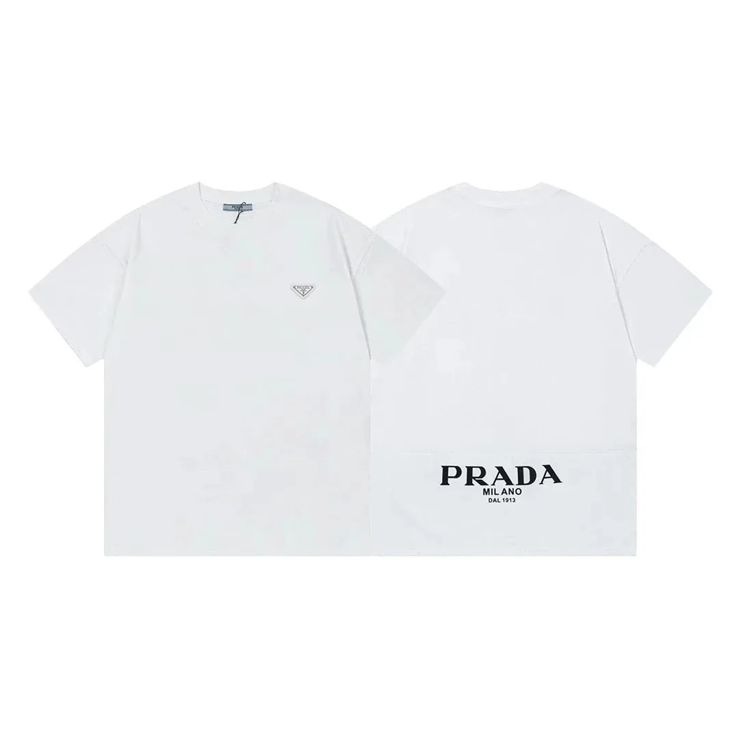 Prada Triangle Logo Print T-Shirt Collection — Photo 6