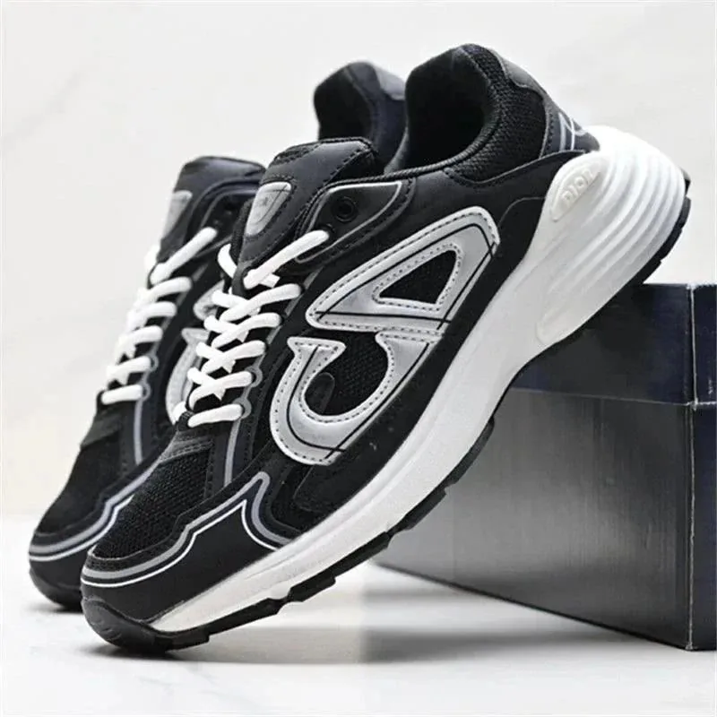 Dior B30 Navy Low-Top Sneakers — photo 2