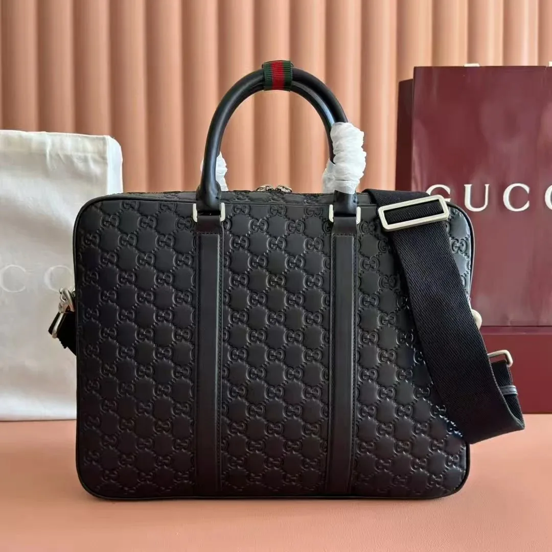 Gucci Printed Briefcase — Zdjęcie 2