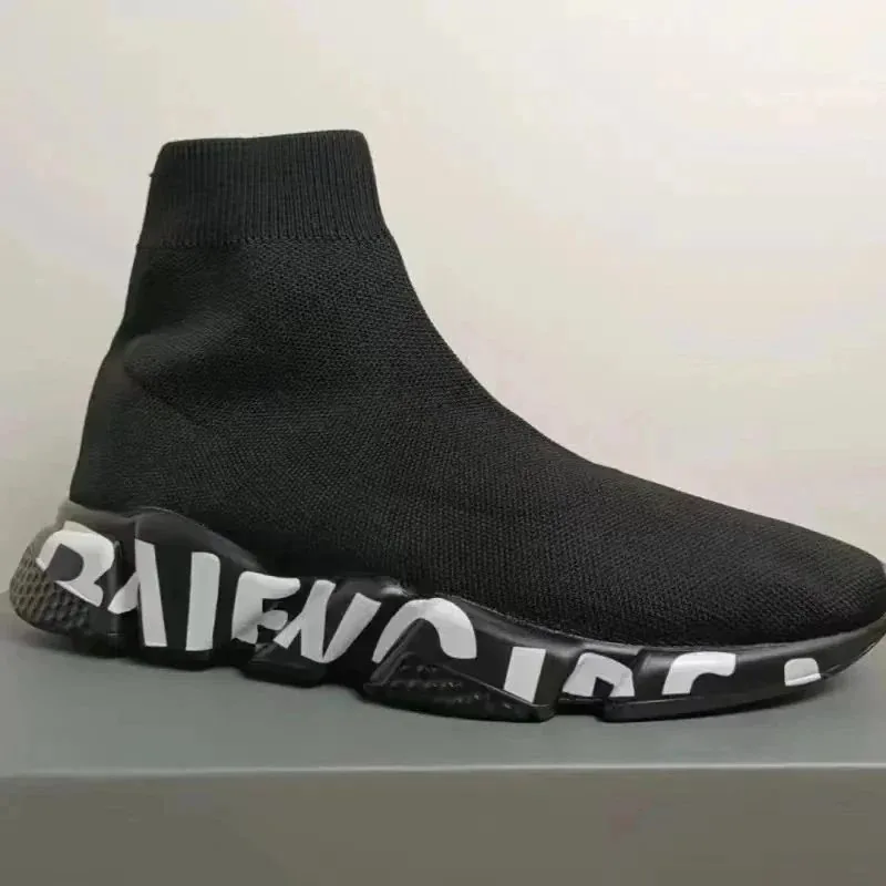 Balenciaga Speed Trainer White High-Top Sneakers — photo 3