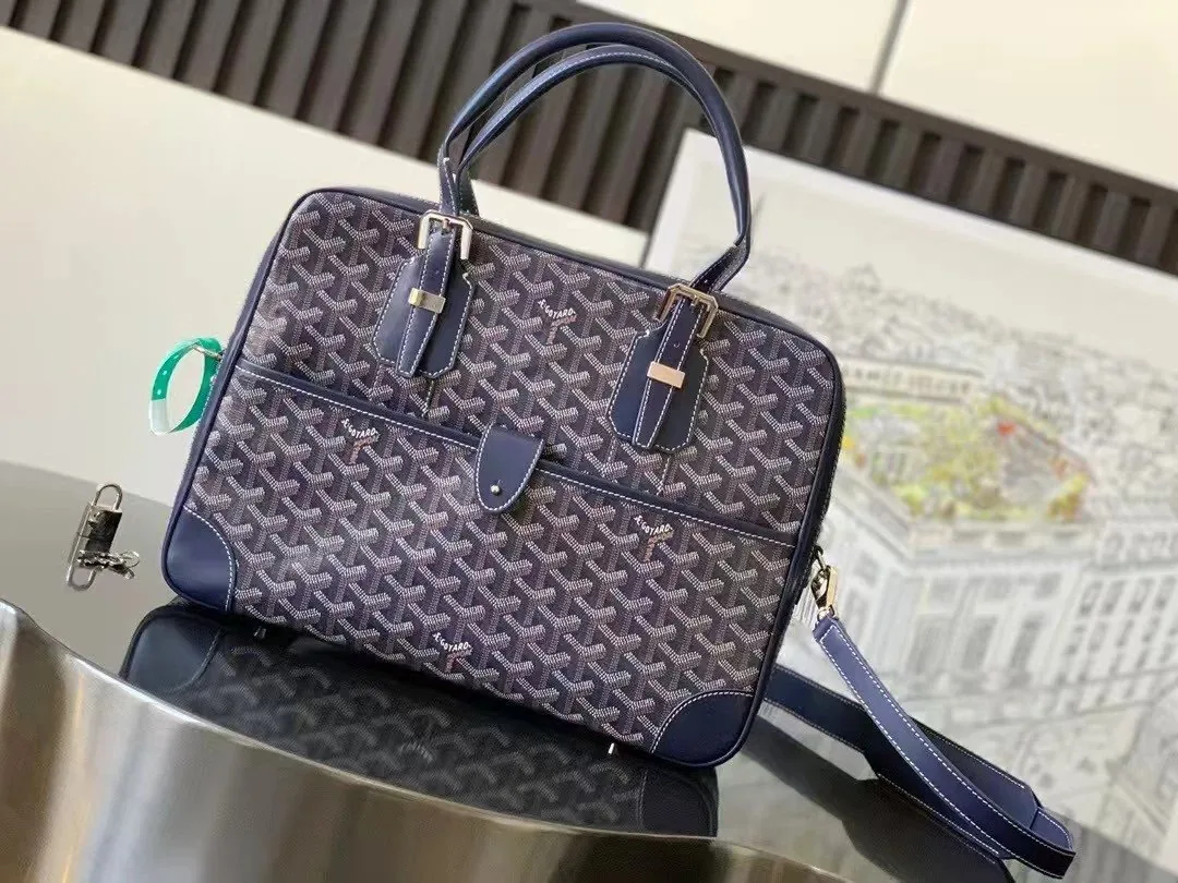 Goyard Leather Tote Bag — QC