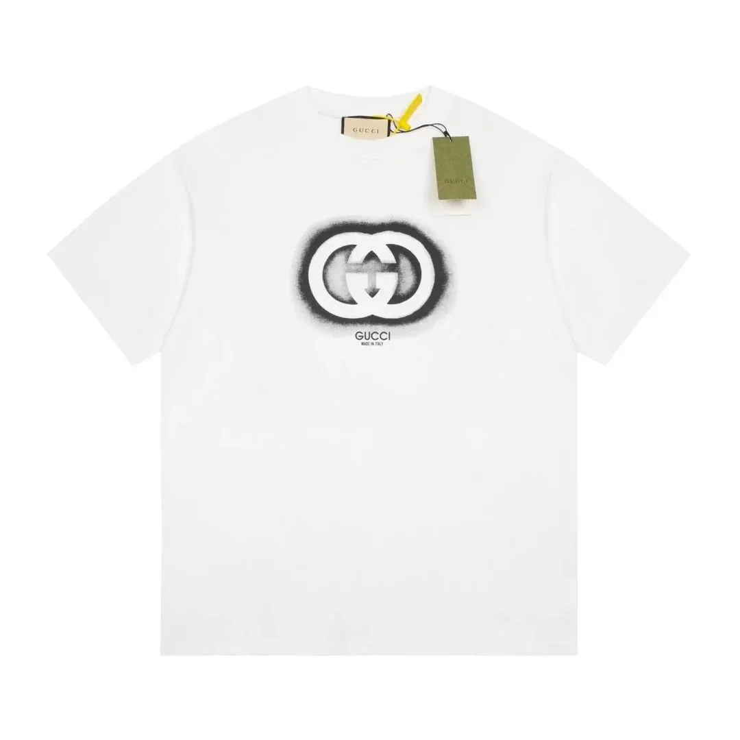 Gucci Ancora Logo Print White T-Shirt — Photo 7