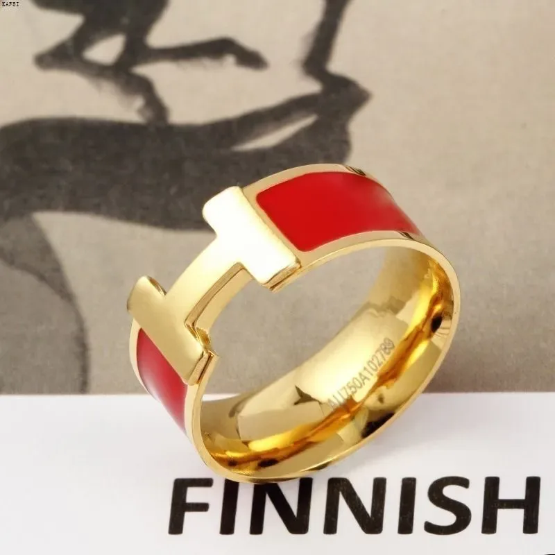 Enamel Couple Rings — photo 6