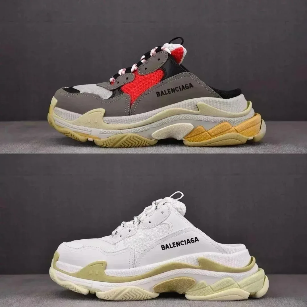 Balenciaga Triple S Pink Sneakers — QC