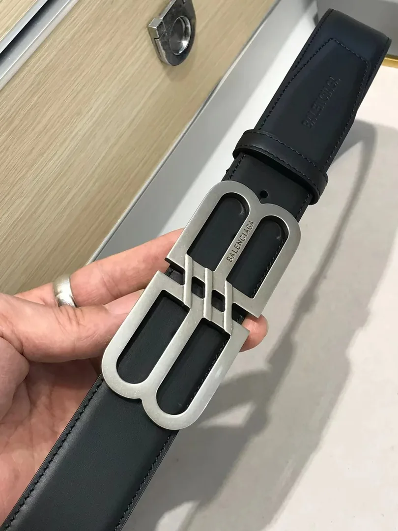 Balenciaga Signature Coated Canvas Belt — QC