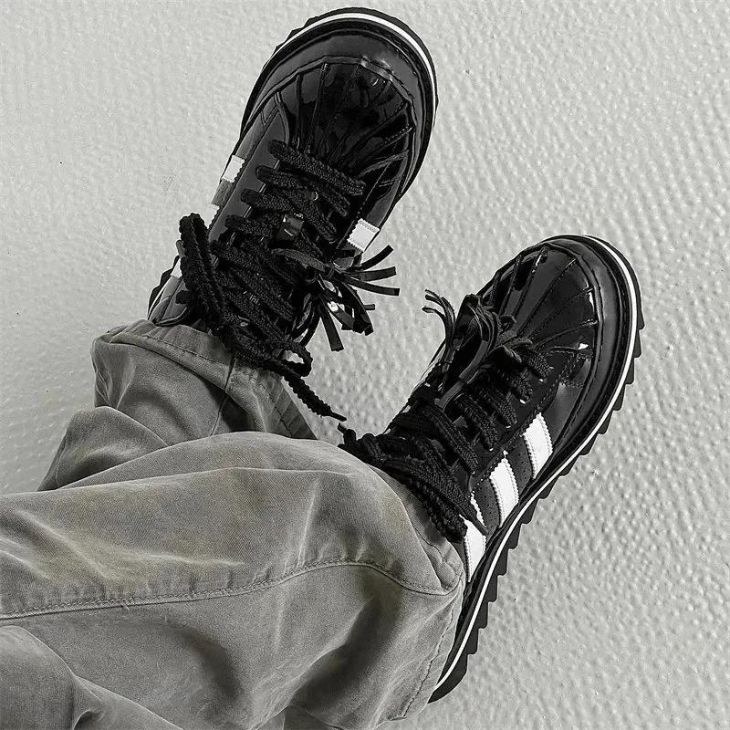 Adidas Retro Color-Block German Trainers — photo 3