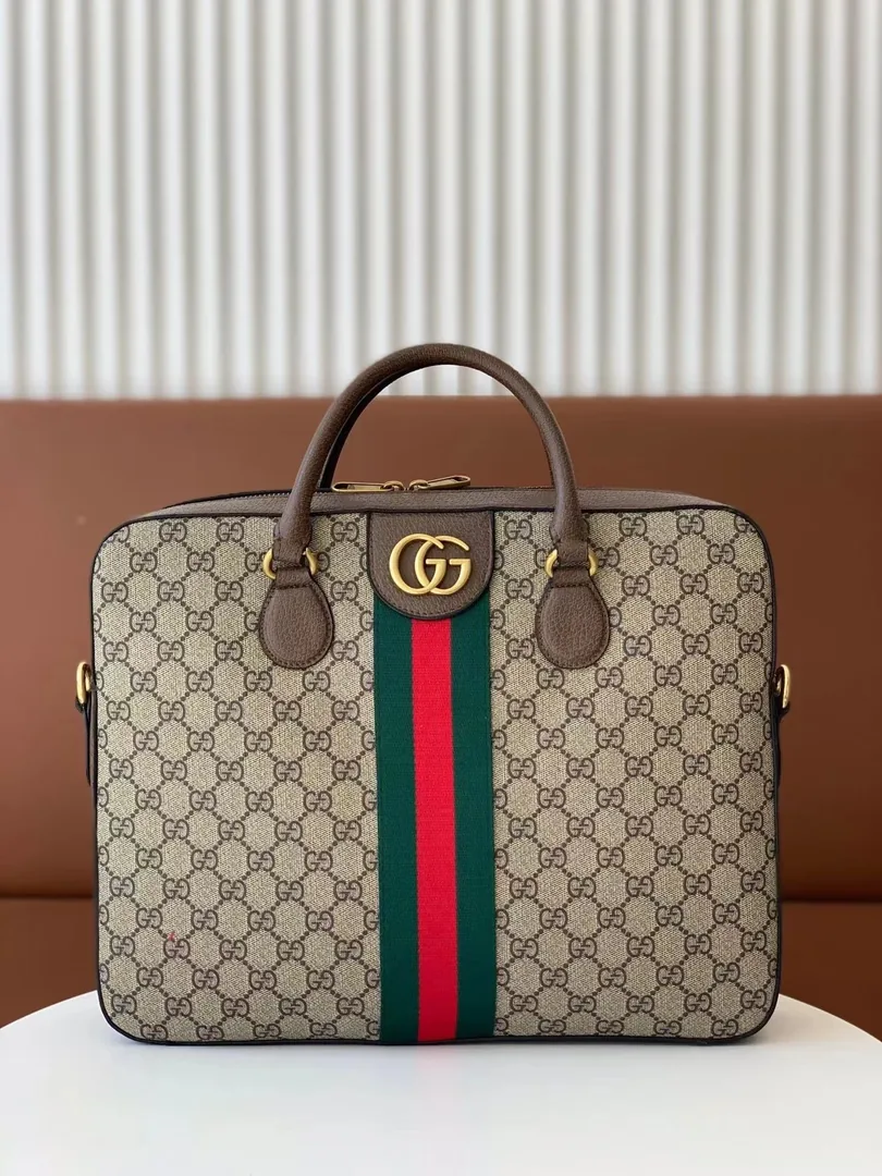 Gucci Leather Briefcase