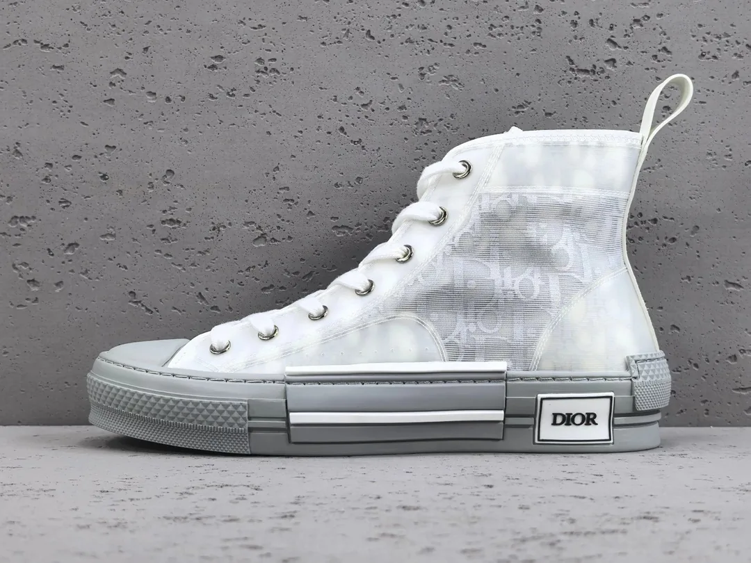 Dior B23 White B-23 Low-Top Sneakers — QC