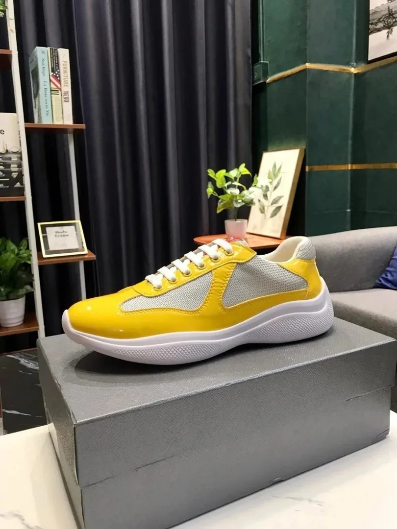 Prada America's Cup Blue Low-Top Flats — Photo 12