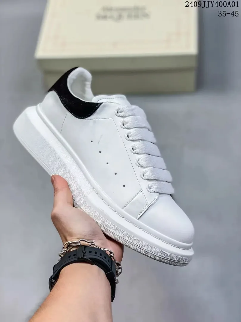 Alexander McQueen Oversized Sneaker White Platform Sneakers — Photo 9