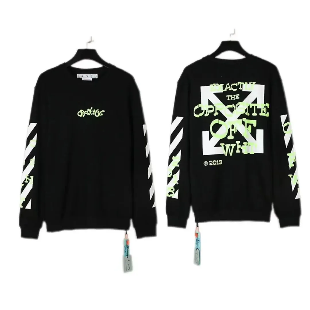 Off-White Pullover Hoodie — Photo 9