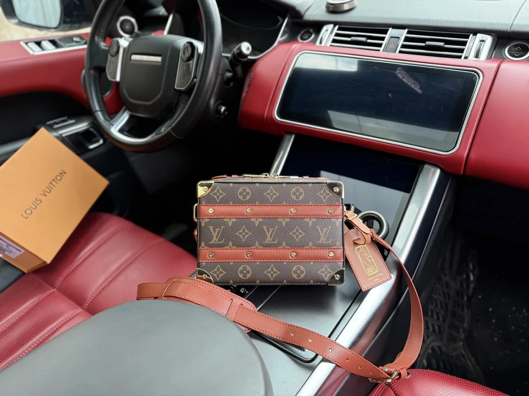 Louis Vuitton Trunk Leather Bag — Zdjęcie 14